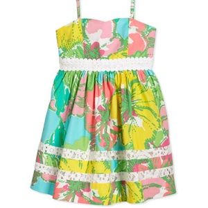 Lilly Pulitzer Emme Dress Shorely Blue Big Flirt